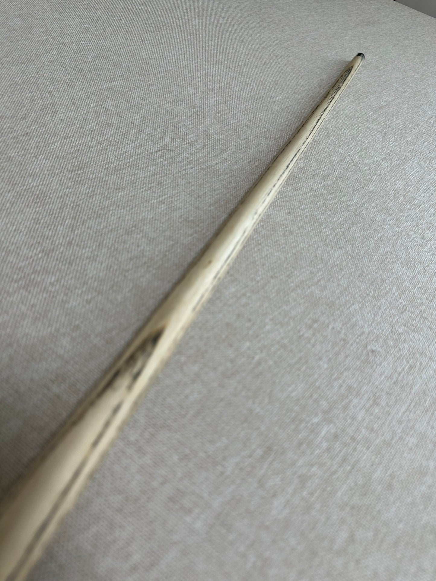 Handmade Pro One Piece Black Ebony Cue 10.5mm Tip