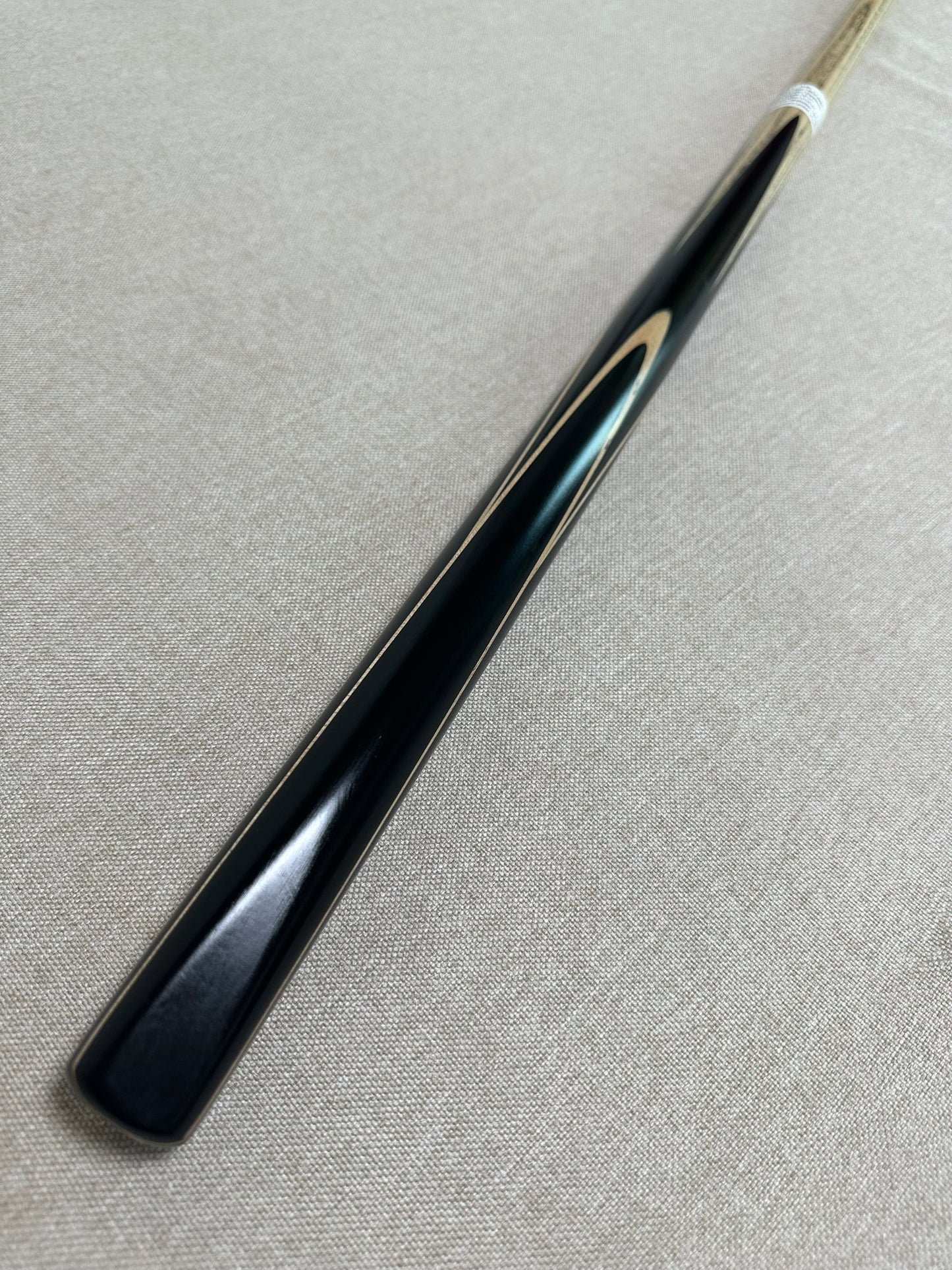 Handmade Pro One Piece Black Ebony Cue 10.2 mm Tip