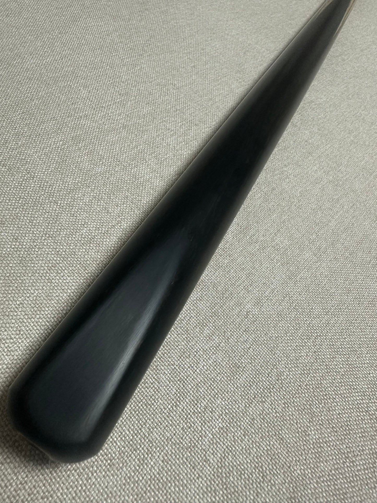 Handmade Pro One Piece Black Ebony Cue 9.5mm Tip