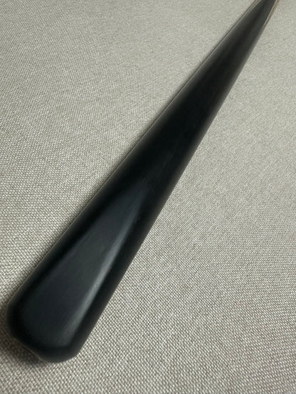 Handmade Pro One Piece Black Ebony Cue 9.5mm Tip