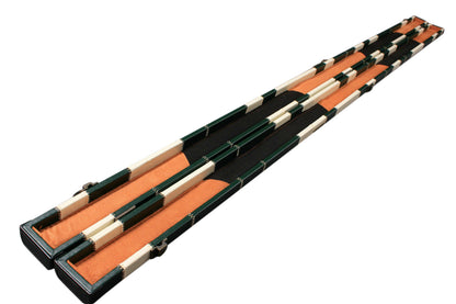 ONE PIECE SLIM PATCHWORK SNOOKER CUE CASE G61547