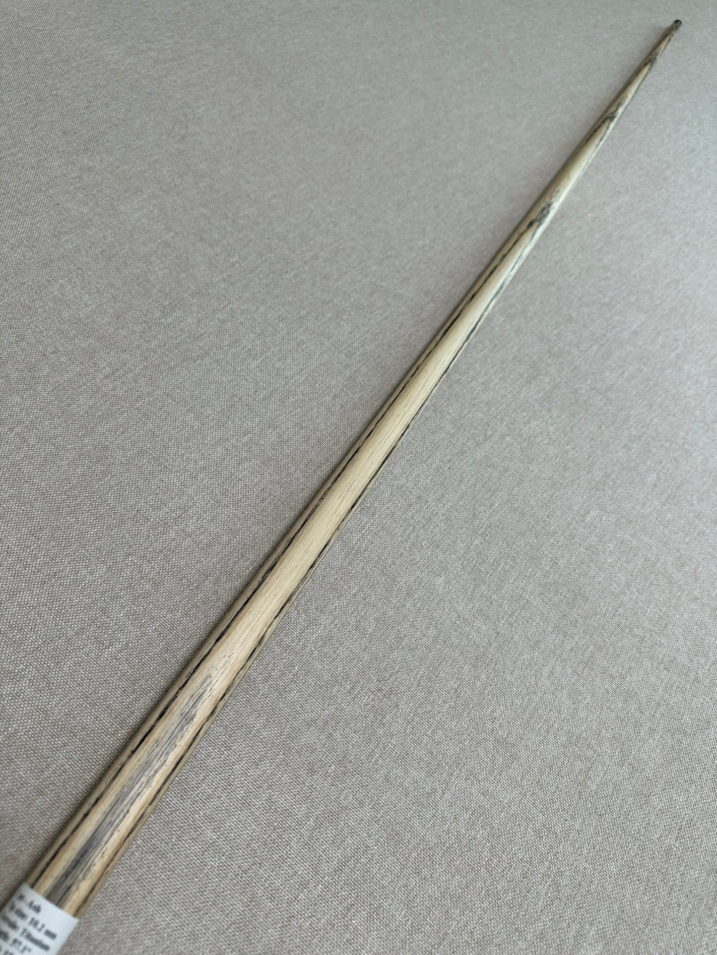 Handmade Pro One Piece Black Ebony Cue 10.2mm Tip
