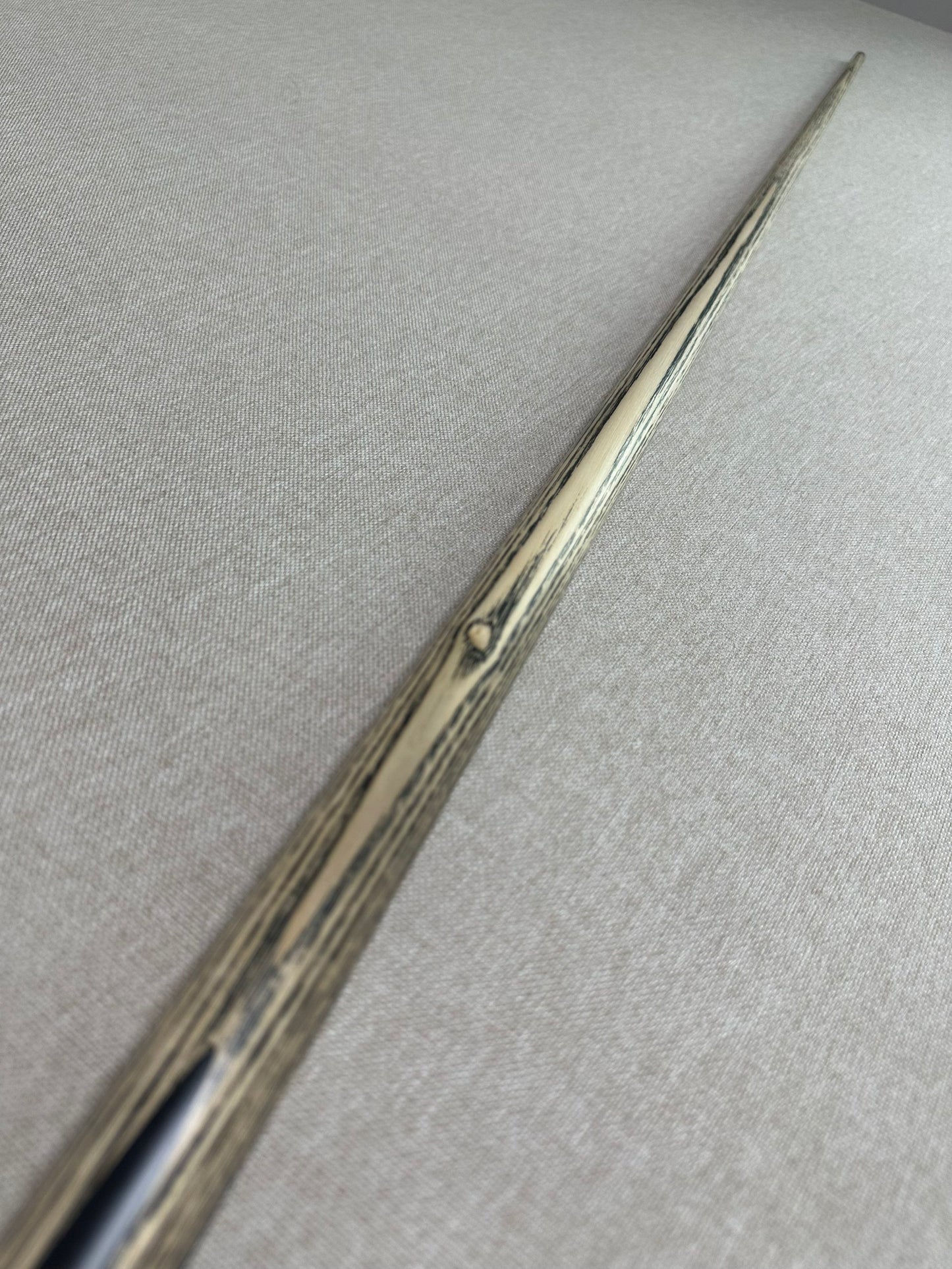 Handmade Pro One Piece Black Ebony Cue 10.2 mm Tip