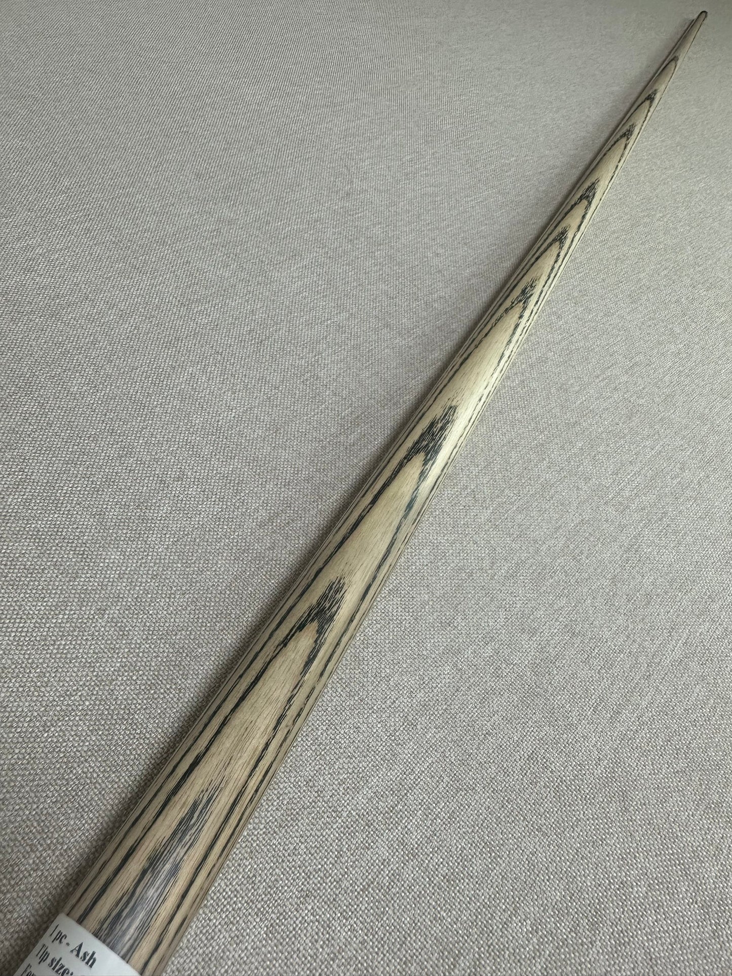 Handmade Pro One Piece Black Ebony Cue 10.4mm Tip