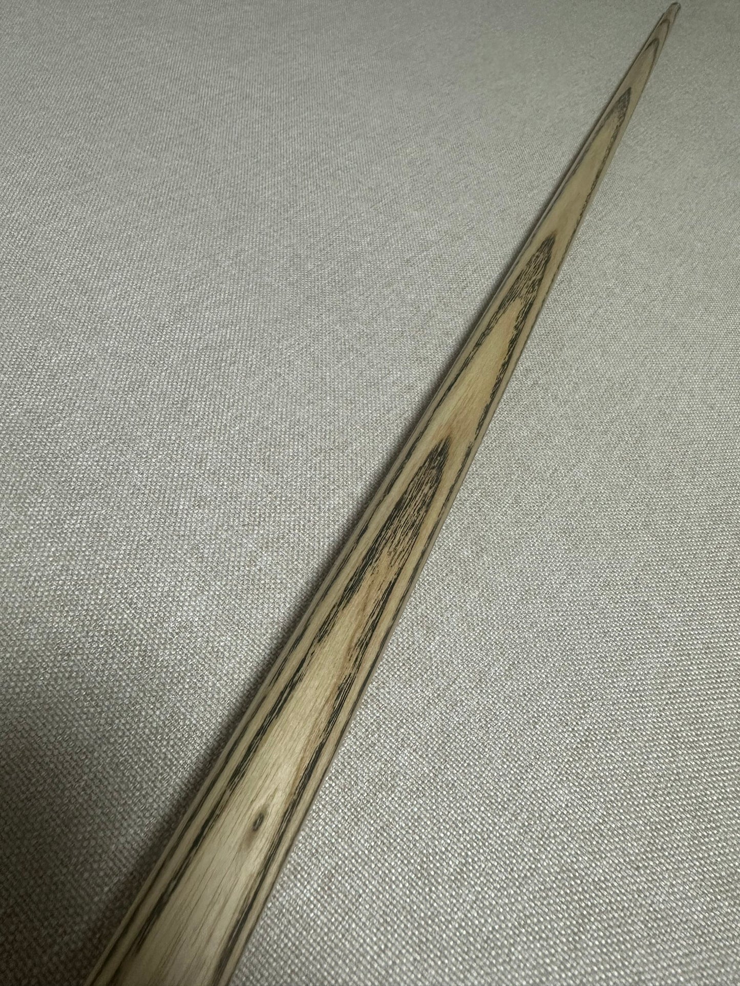 Handmade Pro One Piece Black Ebony Cue 9.5mm Tip