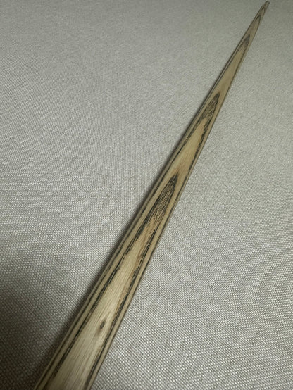 Handmade Pro One Piece Black Ebony Cue 9.5mm Tip