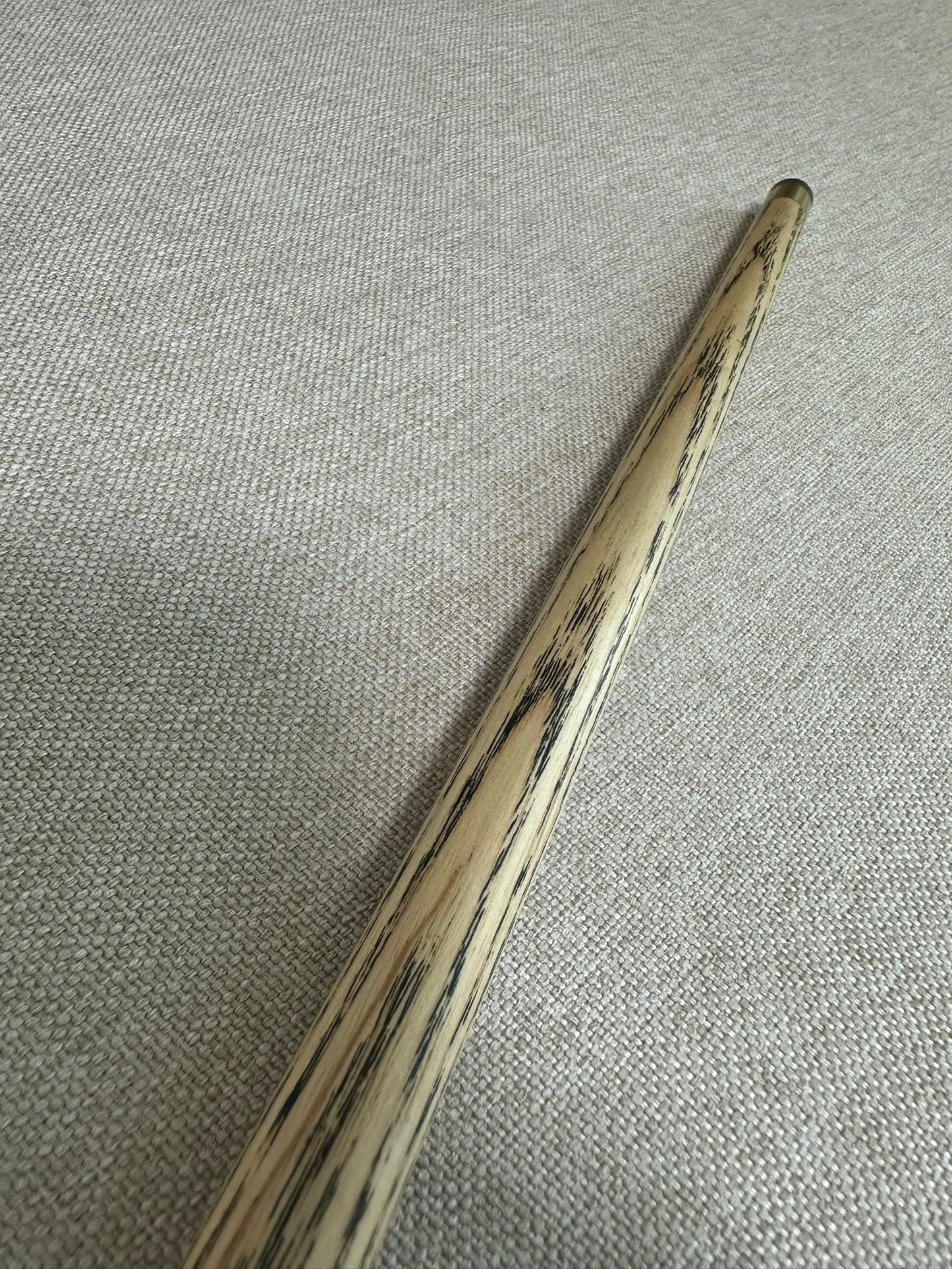 Handmade Pro One Piece Black Ebony Cue 10mm Tip