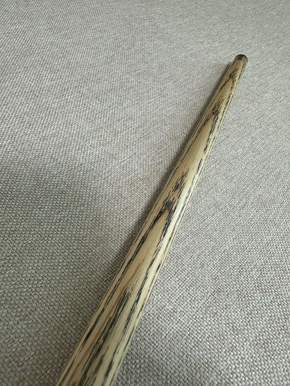 Handmade Pro One Piece Black Ebony Cue 10mm Tip