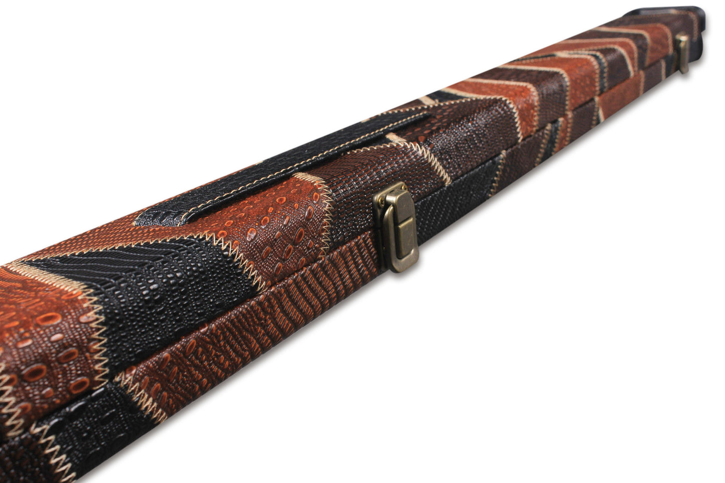 3/4 HANDMADE HARD SNOOKER CUE CASE POOL CUE CASE E6122-1