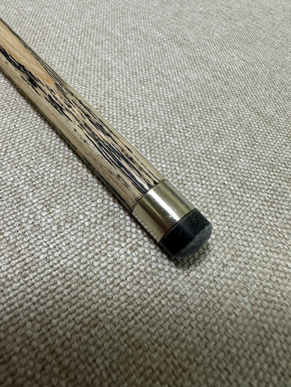 Handmade Pro One Piece Black Ebony Cue 10.2mm Tip