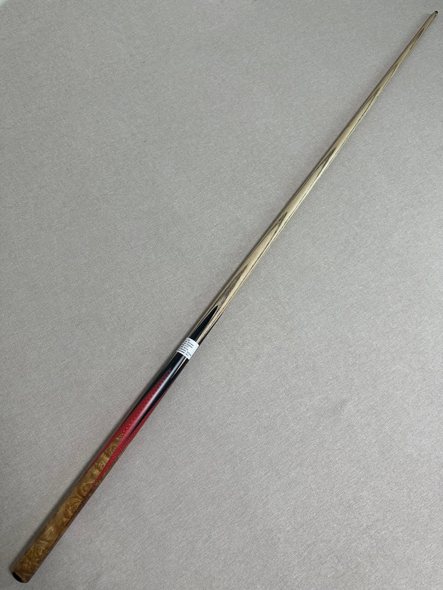 Handmade Pro One Piece Black Ebony Cue 10.3 mm Tip