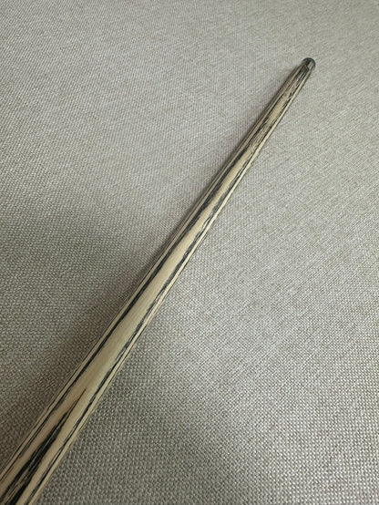 Handmade Pro One Piece Black Ebony Cue 10.2 mm Tip