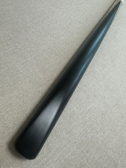 Handmade Pro One Piece Black Ebony Cue 9mm Tip