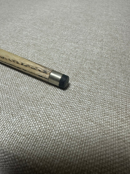 Handmade Pro One Piece Black Ebony Cue 8.9mm Tip