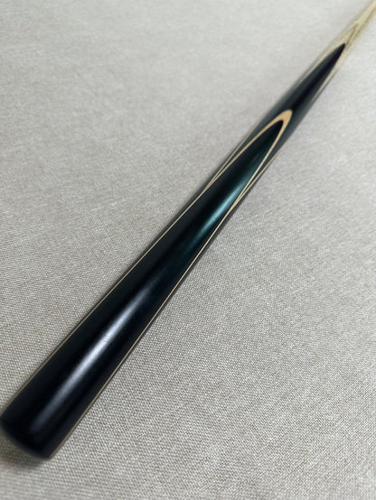Handmade Pro One Piece Black Ebony Cue 10.2 mm Tip