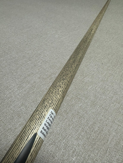Handmade Pro One Piece Black Ebony Cue 9.5mm Tip