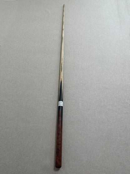 Handmade Pro One Piece Black Ebony Cue 10.2 mm Tip