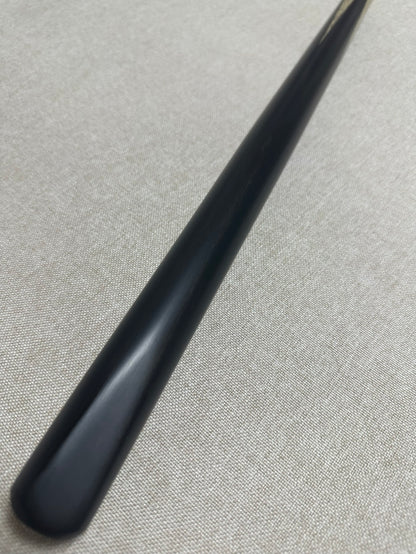 Handmade Pro One Piece Black Ebony Cue 9.5mm Tip