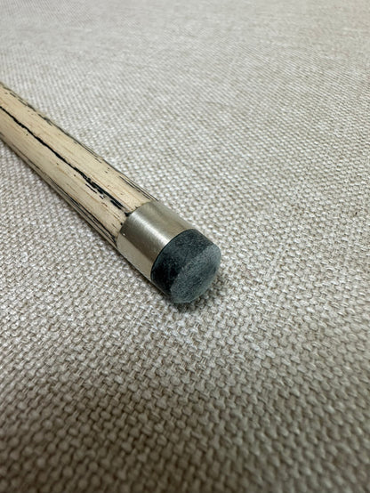 Handmade Pro One Piece Black Ebony Cue 10.3mm Tip