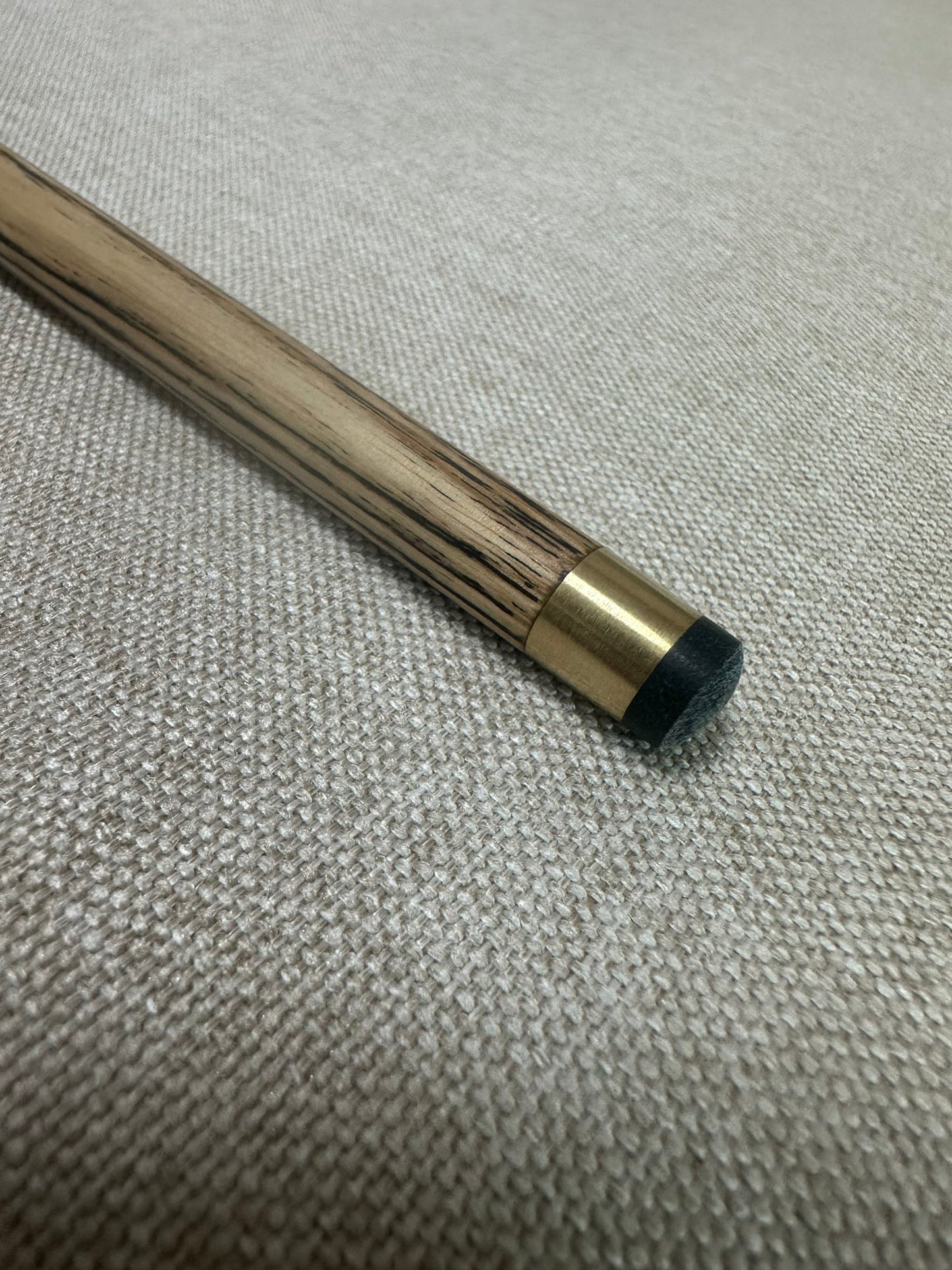 Handmade Pro One Piece Black Ebony Cue 10.1 mm Tip