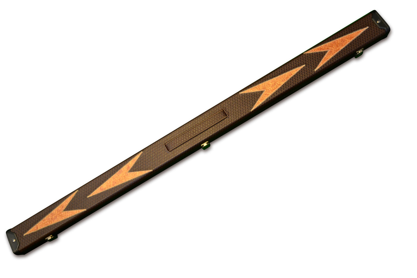 3/4 HANDMADE HARD SNOOKER CUE CASE POOL CUE CASE E6066-6