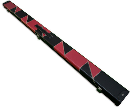 3/4 HANDMADE HARD SNOOKER CUE CASE POOL CUE CASE E6106-1