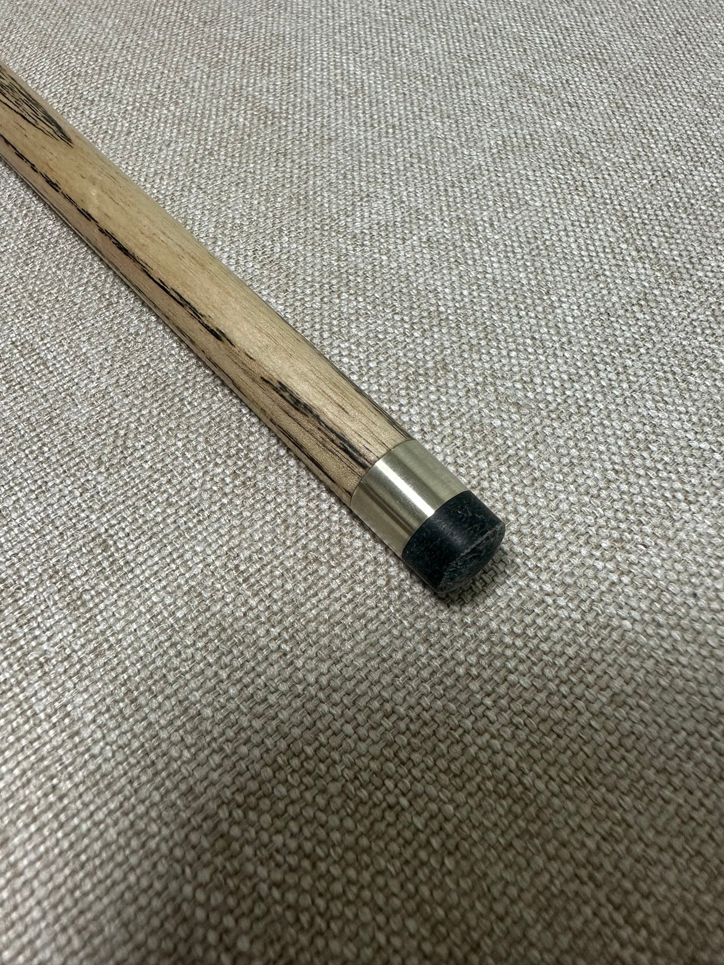 Handmade Pro One Piece Black Ebony Cue 10.3 mm Tip