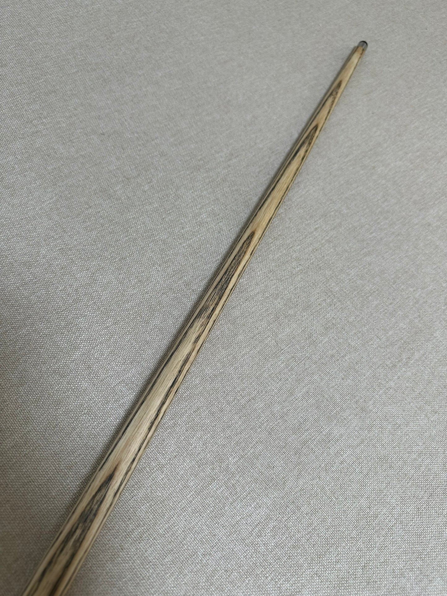 Handmade Pro One Piece Black Ebony Cue 10.4 mm Tip