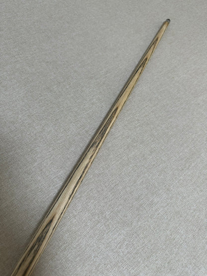Handmade Pro One Piece Black Ebony Cue 10.4 mm Tip