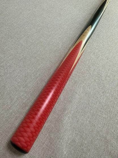 Handmade Pro One Piece Black Ebony Cue 10.1 mm Tip