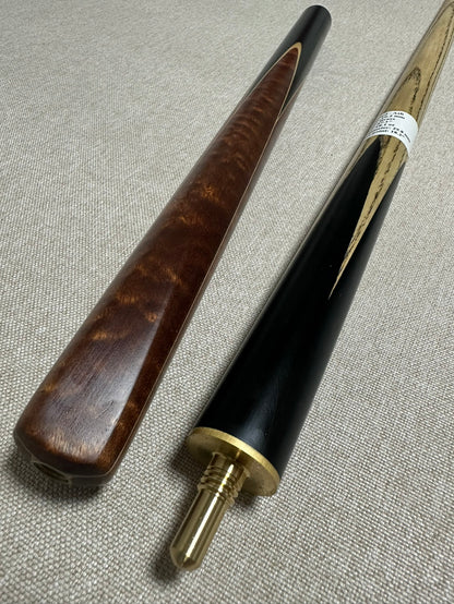 Handmade Pro 3/4 Jointed Black Ebony Cue 10.2 mm Tip