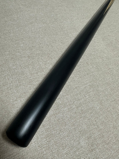 Handmade Pro One Piece Black Ebony Cue 9.25mm Tip