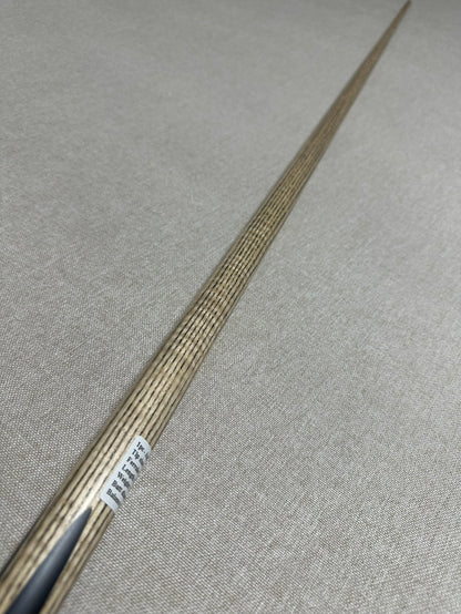 Handmade Pro One Piece Black Ebony Cue 9.2mm Tip