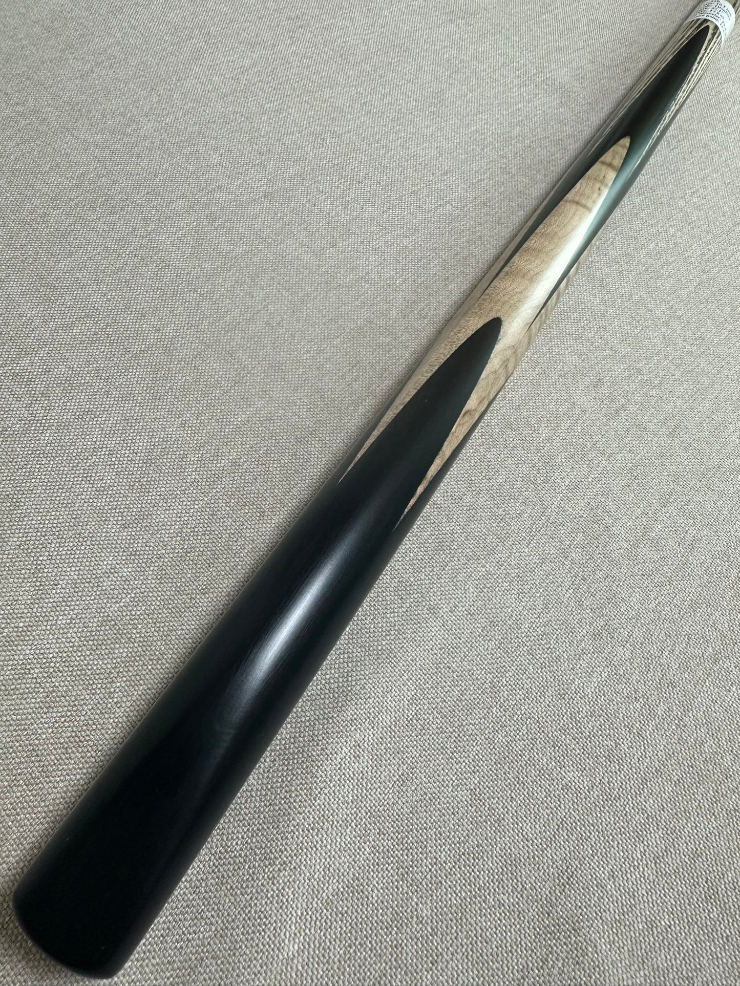 Handmade Pro One Piece Black Ebony Cue 10.2 mm Tip