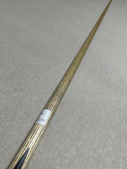 Handmade Pro One Piece Black Ebony Cue 9mm Tip