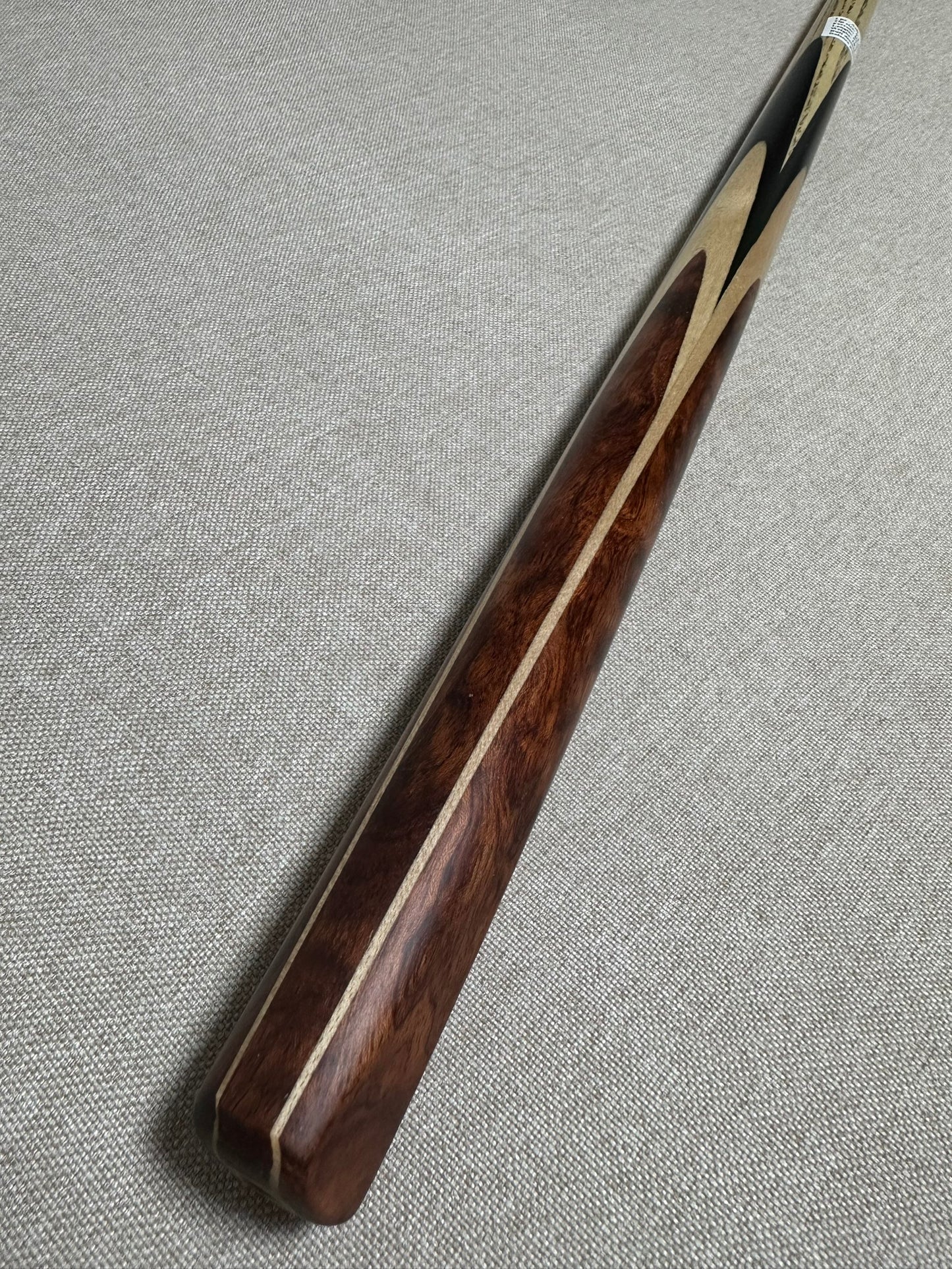Handmade Pro One Piece Black Ebony Cue 9.4 mm Tip