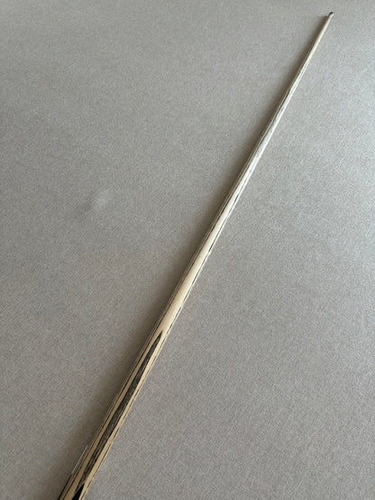 Handmade Pro One Piece Black Ebony Cue 10.5 mm Tip