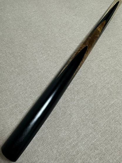 Handmade Pro One Piece Black Ebony Cue 10.1 mm Tip