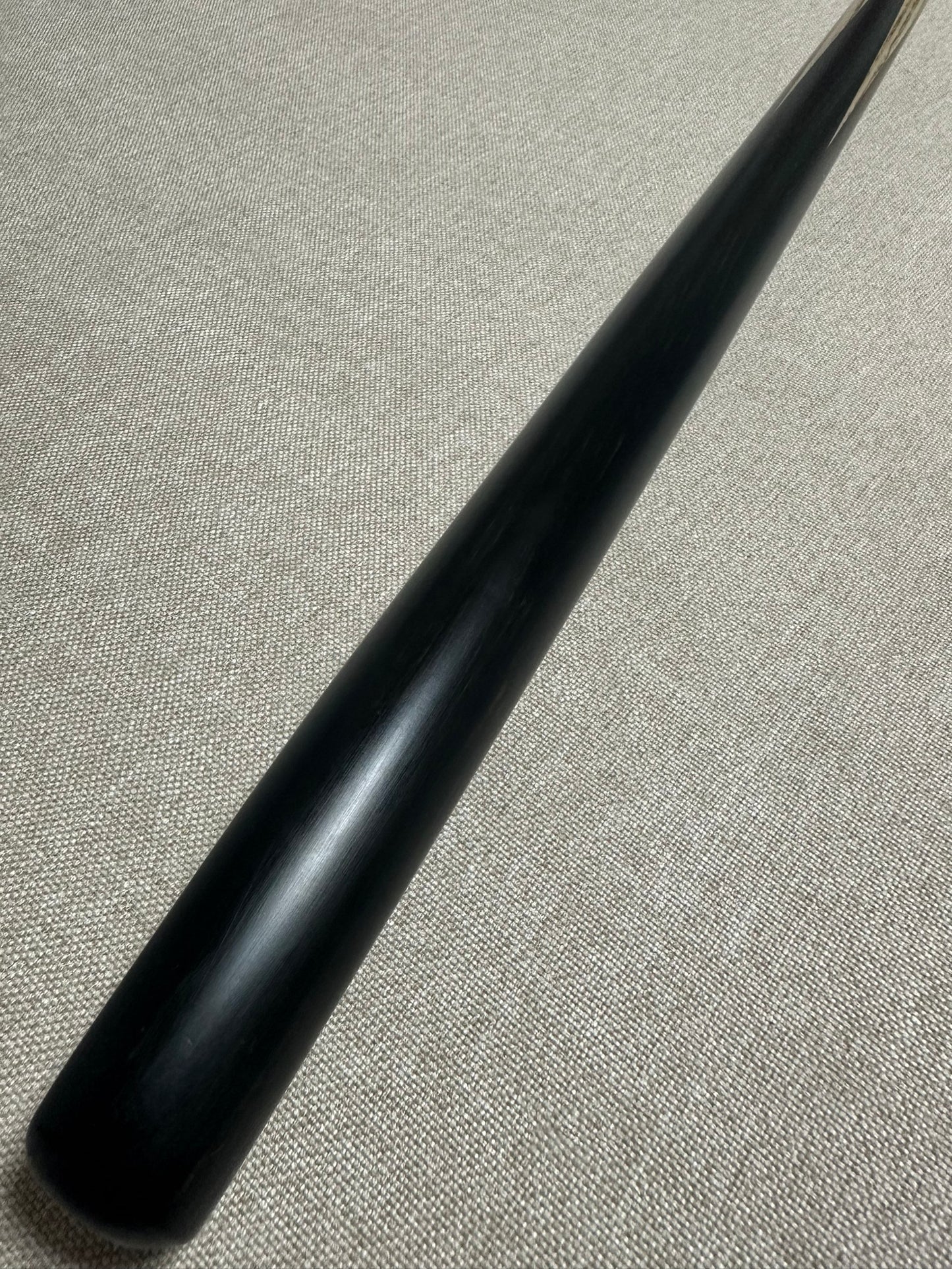Handmade Pro One Piece Black Ebony Cue 8.9mm Tip