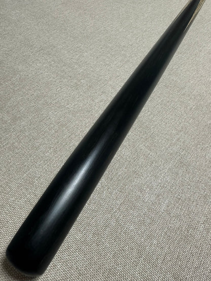 Handmade Pro One Piece Black Ebony Cue 8.9mm Tip