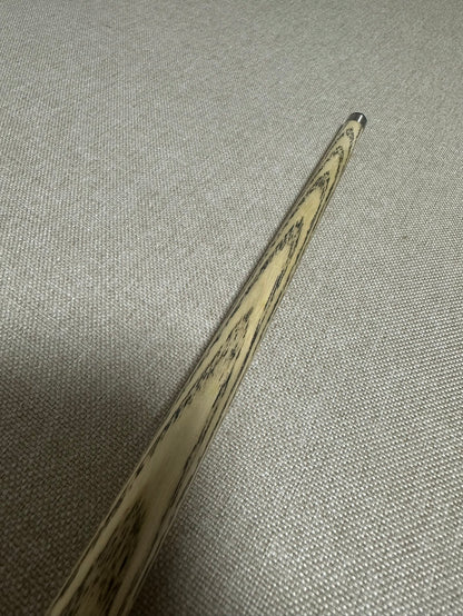 Handmade Pro One Piece Black Ebony Cue 9.5mm Tip
