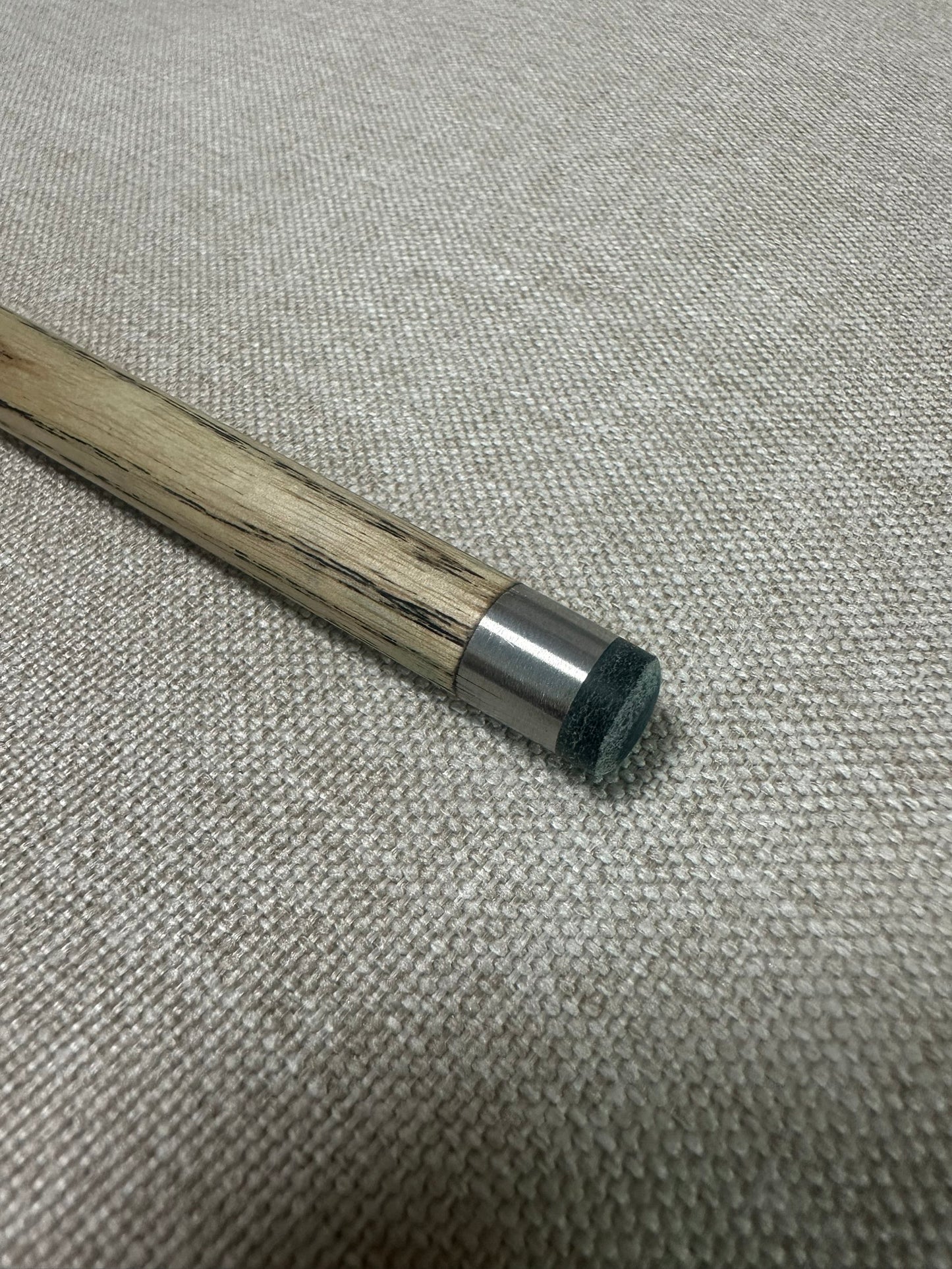 Handmade Pro One Piece Black Ebony Cue 10.2mm Tip