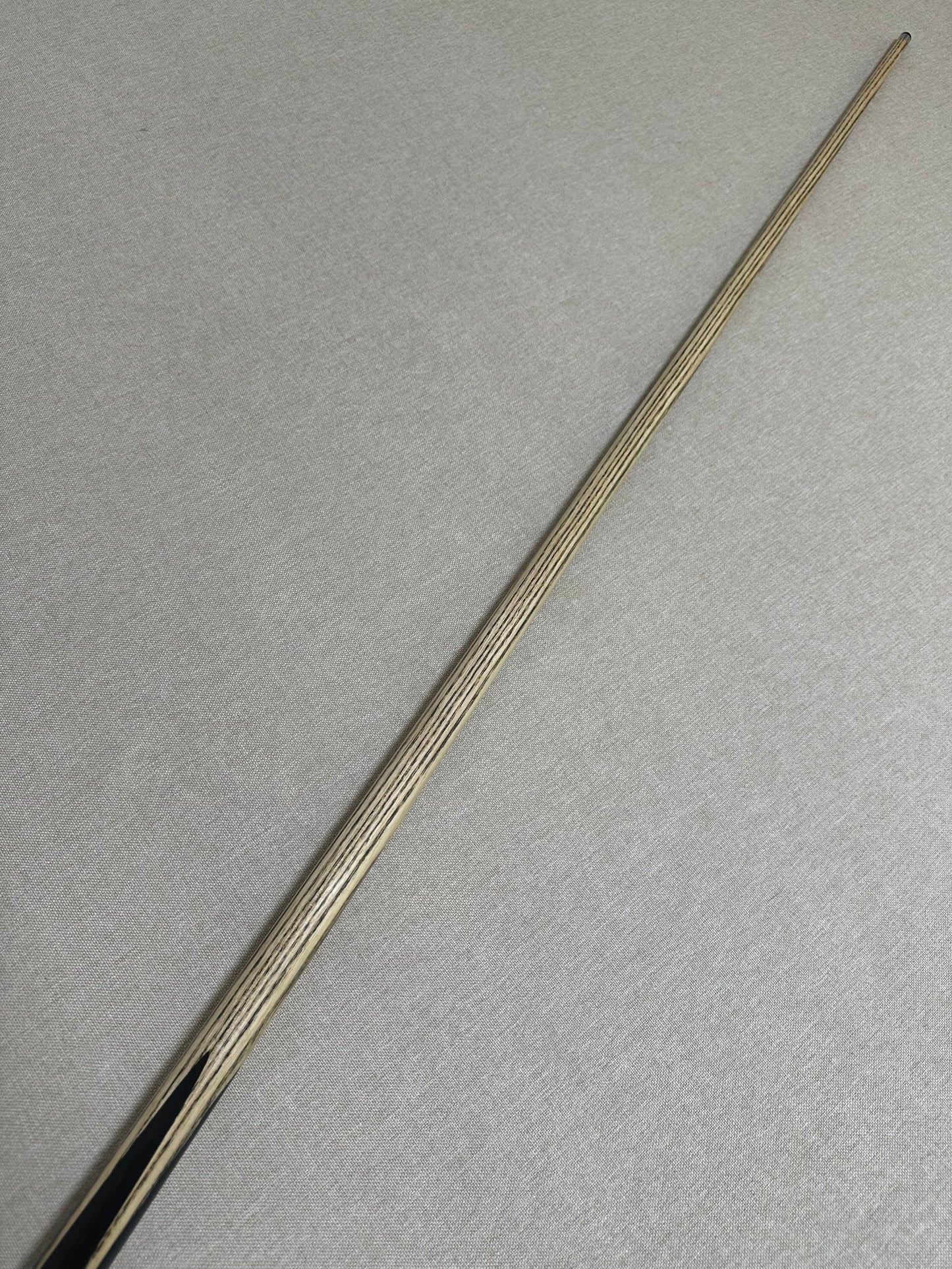 Handmade Pro One Piece Black Ebony Cue 10.4 mm Tip