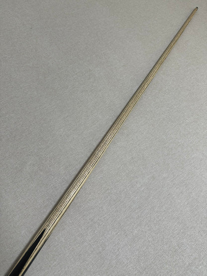 Handmade Pro One Piece Black Ebony Cue 10.4 mm Tip