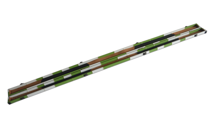 ONE PIECE SLIM PATCHWORK SNOOKER CUE CASE G61528-3