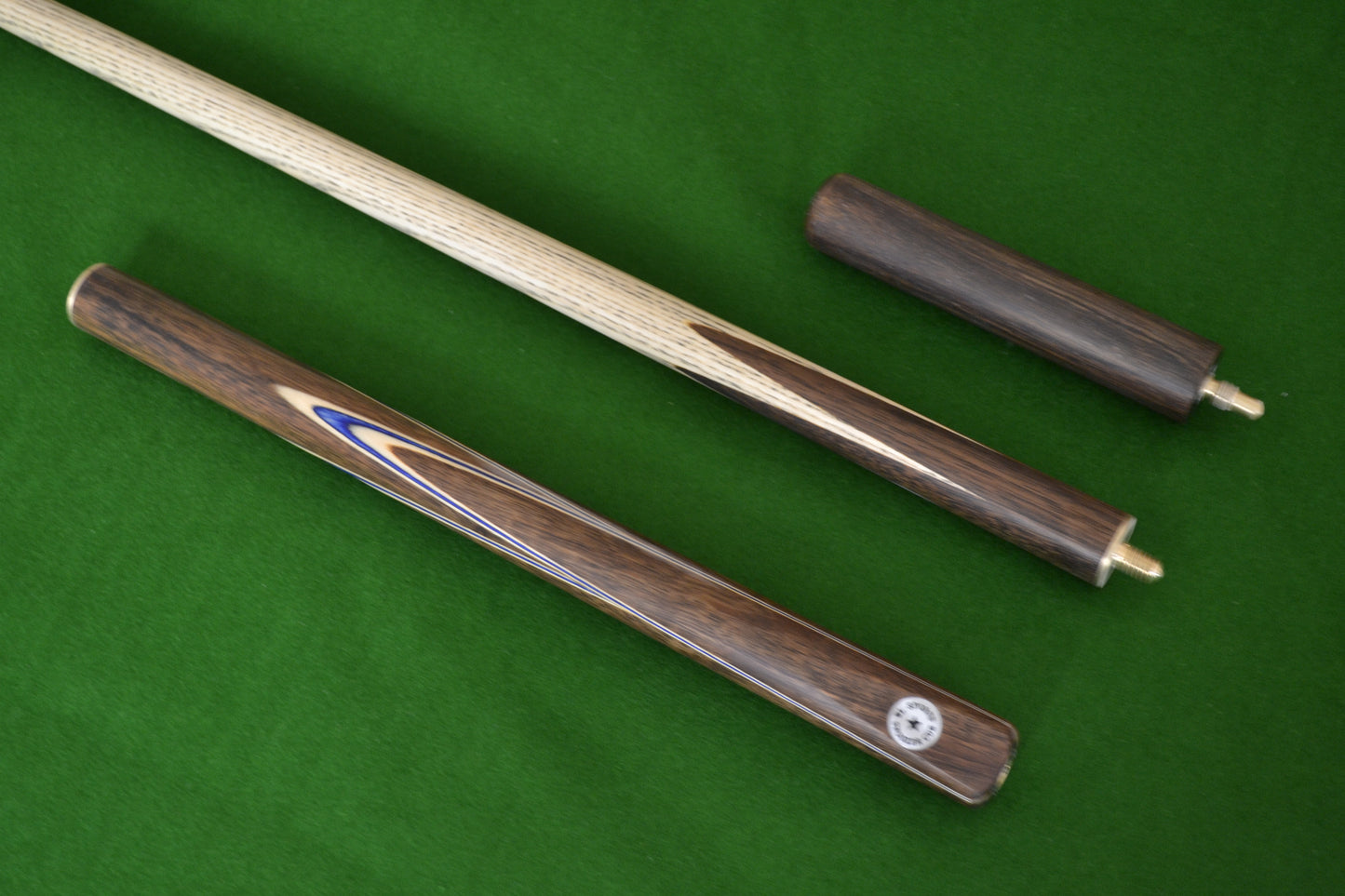 W&L SPORTS STAR 3/4 HAND SPLICED ROSEWOOD ASH SNOOKER CUE JXE6