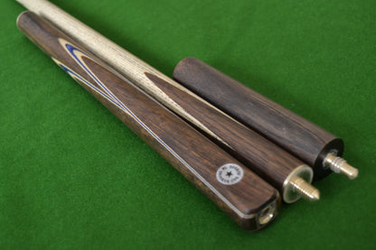 W&L SPORTS STAR 3/4 HAND SPLICED ROSEWOOD ASH SNOOKER CUE JXE6