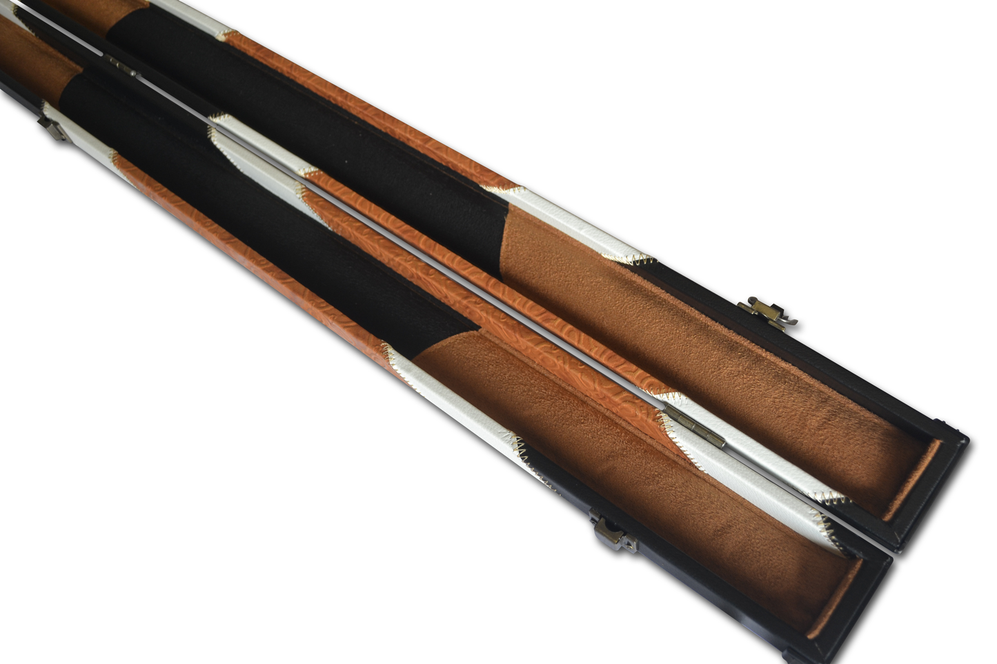 ONE PIECE SLIM PATCHWORK SNOOKER CUE CASE G61521