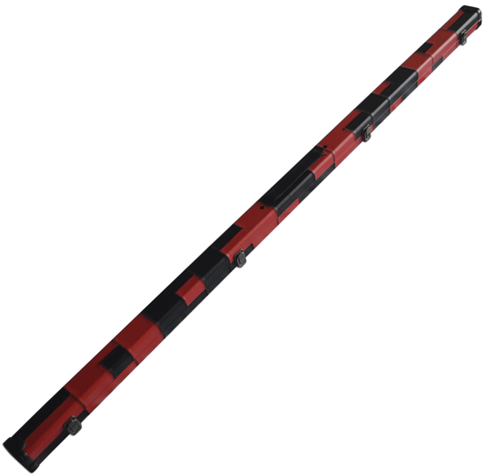 ONE PIECE SLIM PATCHWORK SNOOKER CUE CASE G61528-4