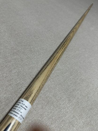 Handmade Pro One Piece Black Ebony Cue 9.25mm Tip